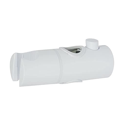 Image of Triton Showers, Replacement Hand Shower Bracket, Shower Riser Rail Slider, Universal Fit, White, 22mm