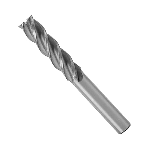 Image of Utoolmart 14mm Cutting Dia Four Flutes Straight Shank End Mill Cutter Lengthen HSS-AL Spiral Bits Cut Assembled On Milling Machines for Acrylic Wood PVC MDF 1pcs