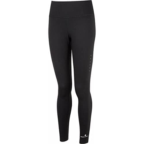 Image of Ronhill Womens Core Tight, Black/Bright White, 14 EU