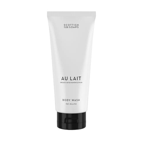 Image of Scottish Fine Soaps Au Lait Body Wash 200ml – Gentle Exfoliating Body Wash with Lactic Acid and Milk Extracts