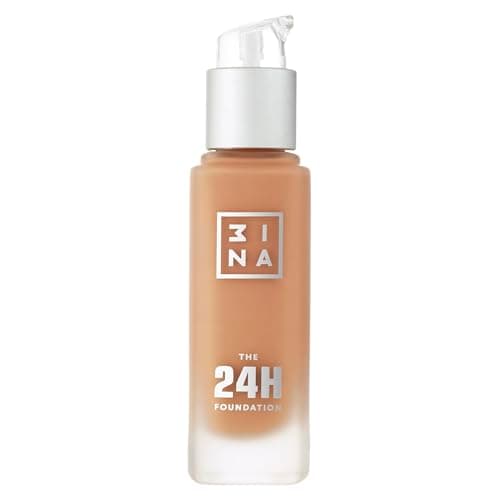 Image of 3INA MAKEUP - The 24h Foundation 621 - Dark sand Foundation Neutral Undertone - 24H Waterproof Liquid Foundation Full Coverage - Matte Foundation for Flawless Skin - Vegan - Cruelty Free
