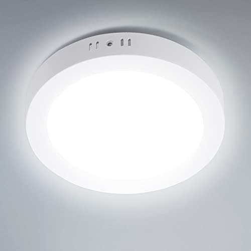 Image of Aigostar 1740Lumen 24W Surface Mounted LED Ceiling Lights, Cool White 6000K, LED Panel Ceiling Lamp for Living Room, Kitchen, Bulkhead, Porch, Bedroom, Utility Room and Bath Room