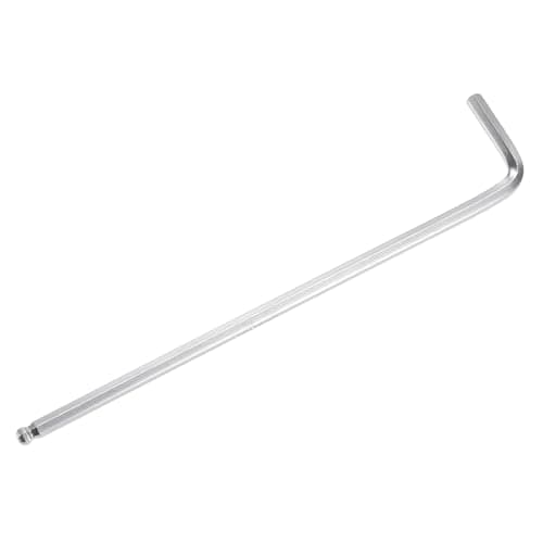 Image of TOP-VIGOR 4mm Ball End Hex Key Wrench, L Shaped Long Arm Allen Key for Household DIY, Professional Machine Repairing, CR-V