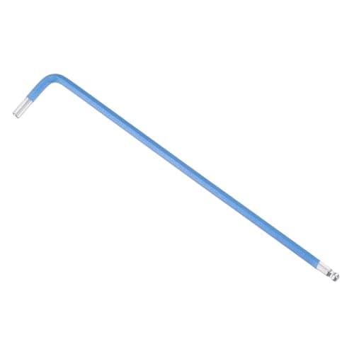 Image of TOP-VIGOR 1Pcs 3mm Ball End Hex Key Wrench, L Shaped Long Arm Ball Point Hexagon Keys Allen Key for Household DIY, Professional Machine Repairing