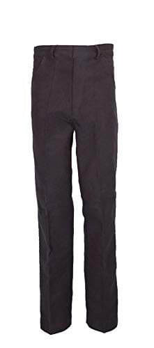 Image of WALKER AND HAWKES - Men's 100% Cotton Yorkley Moleskin Trousers - Navy - W34 Regular (31'')