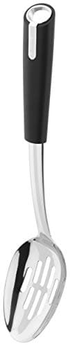 Image of Judge Black Satin Tools, Slotted Spoon