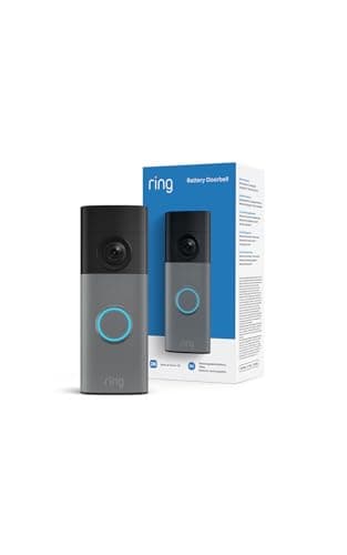 Image of Ring Battery Video Doorbell (newest gen) | DIY Wireless Doorbell Camera | Retinal 2K | 6x Zoom | Two-Way Talk | Easy to install | Built-In Battery | 30-day free trial of Ring Subscription Plan