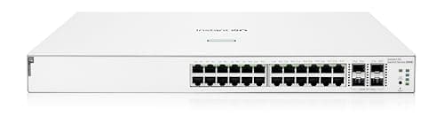 Image of HPE Networking Instant On Switch Series 1930 24-Port Gb Smart-managed Layer 2+ Ethernet Switch with PoE | 24x 1G | 4x SFP+ | 24x CL4 PoE 195W | UK Cord (JL683B#ACC)