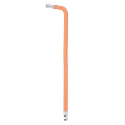 Image of sourcing map Ball End Hex Key Wrench 3/16" S2 Steel L-Shape Long Arm Hexagon SAE Wrenches Repairing Tool for Home Repair