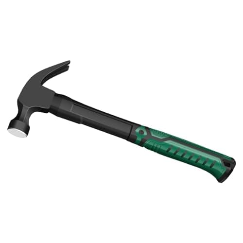 Image of Household Geological Hammer Carbon Steel Rock Pick Hammer for Survey Mine Exploration Geological Prospecting Comfortable Grip
