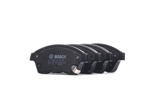 Image of Bosch BP1355 - Brake Pads Car Front Axle - Bosch Quality - Reduced Noise and Dust - ECE-R90 Certified - Copper-Free - 1 Set of 4 Pads