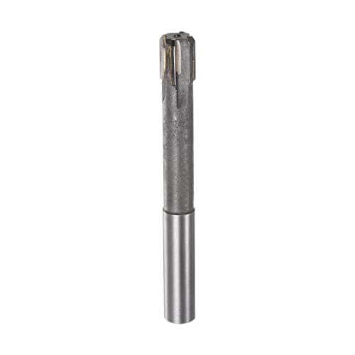 Image of sourcing map Chucking Reamer 14mm H7 C1/K30 Carbide Tip Precision Straight Flutes Round Shank Lathe Machine Milling Cutter