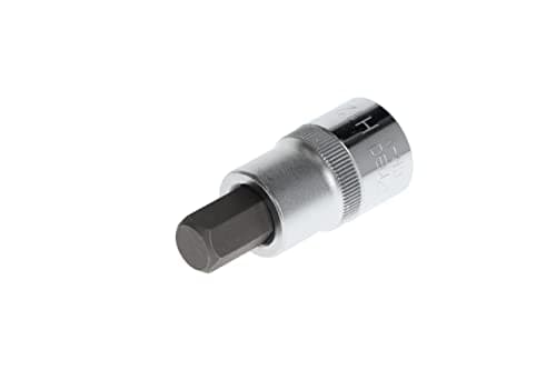 Image of GEDORE red Screwdriver bit socket hex, 12 mm AF, 1/2" 12.5 mm, Screwdriver bit socket, Tool, R62551210, Steel