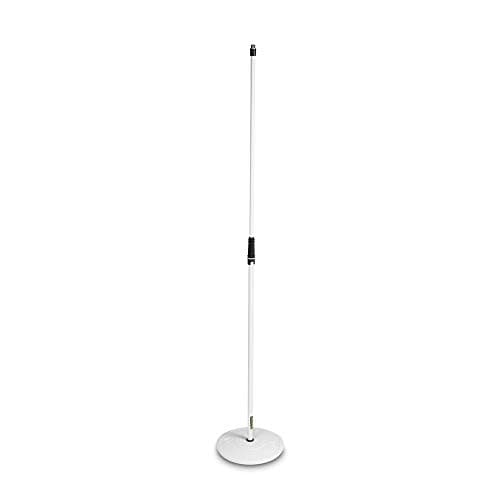 Image of Gravity MS 23 W - Microphone Stand with Round Base, White