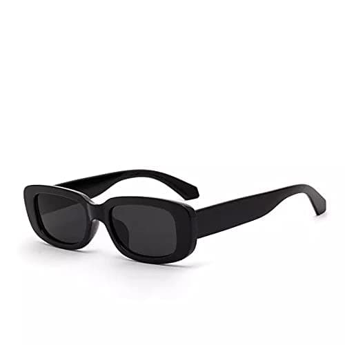 Image of Persepolis Fashion Retro y2k Rectangle Sunglasses Shades Sun Glasses Vintage Women UV400 (Black)