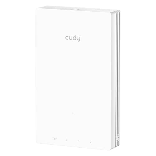 Image of Cudy AP1300 Wall WiFi 5 AC1200 In-Wall Wireless Gigabit Access Point, Support AC Controller, MU-MIMO, PoE Powered, Cudy App Control or Web Configuration