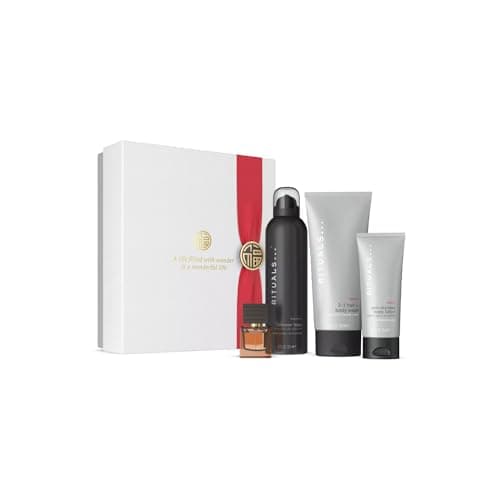 Image of RITUALS Gift Set for Men from The Homme Collection - Shower Gel, 2-in-1 Shampoo & Body Wash, Body Lotion, Eau de Parfum – Medium