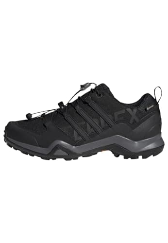 Image of adidas Men's Terrex Swift R2 Gore-TEX Hiking Shoes, Core Black/Core Black/Grey Five, 6.5 UK