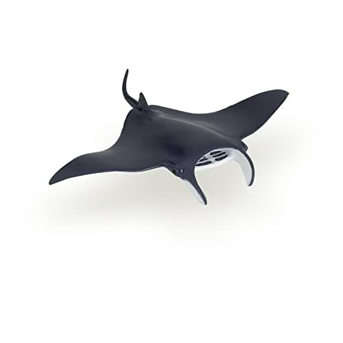 Image of Papo - Realistic Manta Ray Figure - Ages 3+ - Marine Life Collection - Educational Play Marine Animals - Gift Idea Toy for Girls and Boys
