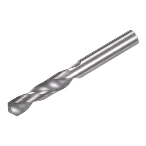Image of sourcing map Solid Carbide Drill Bit, 5.5mm (0.217") YG6X/C3 Micro-Grain Tungsten Carbide Jobber Twist Drill Bits Straight Shank for Drilling Stainless Steel Aluminum Metal Plastic