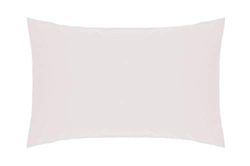 Image of Belledorm Pink Pillowcase, 200 Thread Count Percale (Housewife, Powder Pink)