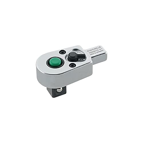 Image of Stahlwille 58253004 725QR Quick Release Ratchet Insert Tool, Reversible, Size 4, 1/4 Inch Outside Square