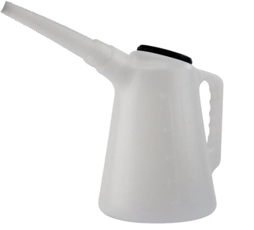 Image of Draper 3L Measuring Jug with Flexible Spout | Plastic Jug with Lid | Easy Carrying Handle | 43964