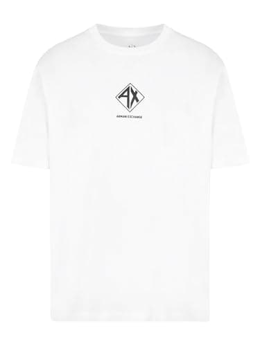 Image of Armani Exchange Men's T-Shirt, Off White, XL