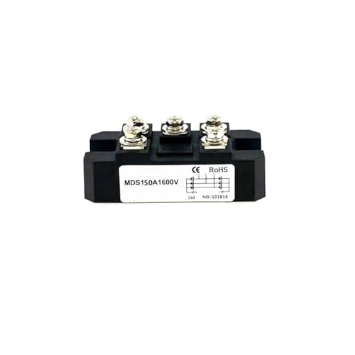 Image of VDTOUJRDF Three-Phase Rectifier Bridge MDS150A1600V 600V 800V 1000V 1200V 1400V 1600V diode Module(Radiator 2095)