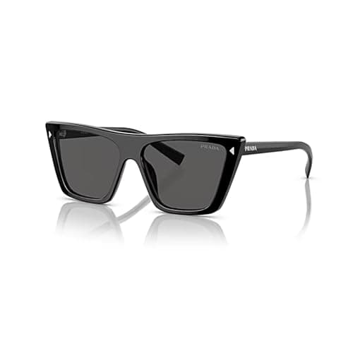 Image of Prada Men's 0Pr 21Zs 55 1AB5S0 Sunglasses, Black Dark Grey, One Size