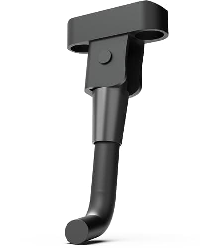 Image of stio Scooter Kickstand Compatible with Segway Ninebot F/D Series KickScooter F40/F30/F25/D18/D28/D38/D40 Side Kick Stand Aluminum Alloy Parking Stand Feet Support Holder Scooter Original Accessories