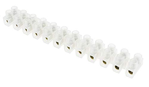 Image of 5A 12-Way Terminal Block Strip Electrical Connection Join Choc Block