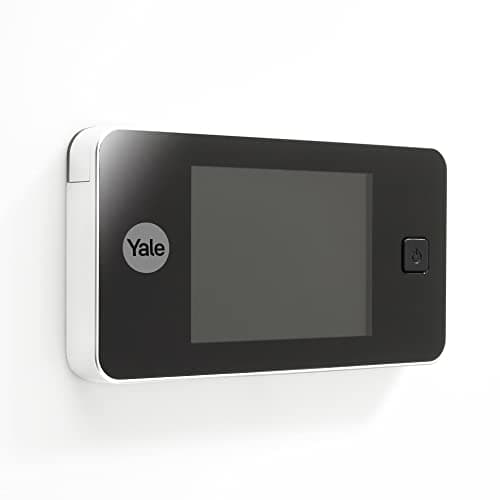 Image of Yale Standard Digital Door Viewer 500 - Live Viewing - High Quality Camera - White - 45-0500-1432-00-50-11