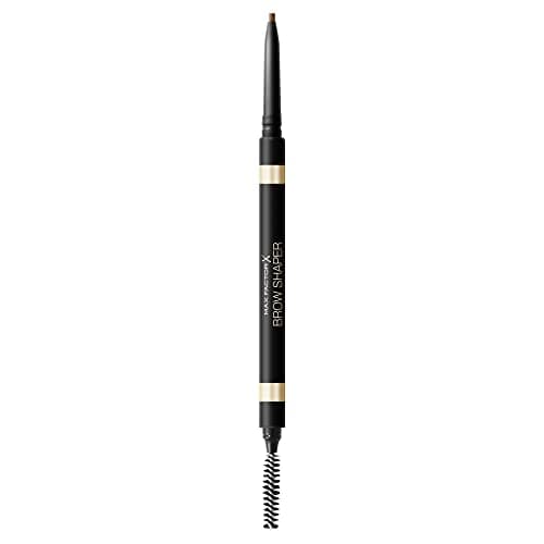Image of MAX FACTOR - Brow Shaper - Double Tipped Mechanical Pencil With Spoolie Brush - Utltra Fine Tip For Precise Application, Softening Effect, Matte Finish - 10 Blonde - 1g