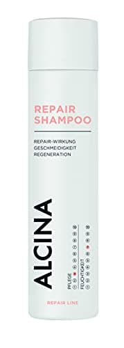 Image of ALCINA Shampoo - 1 x 250 ml - Regenerating Care with Effect for Dry, Dull or Dull Hair