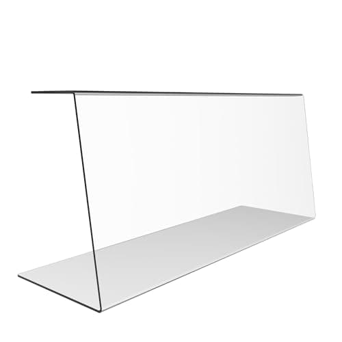 Image of Chefkit Acrylic Sneeze Guard Food Screen Display Stand (H: 400mm x W: 900mm)