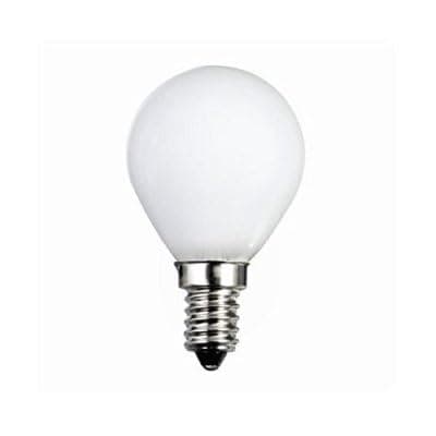 Image of 10 Pack 25w Opal Golf SES Small Edison Screw Light Bulbs