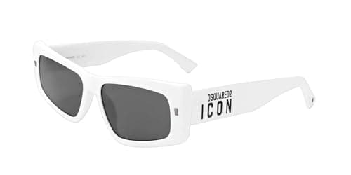 Image of Dsquared Dsi Icon 0007/s VK6/IR WHITE Sunglasses Unisex Acetate, Standard, 16