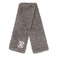 Image of Ted Baker London Womens Furial Faux Fur Wide Scarf in Grey