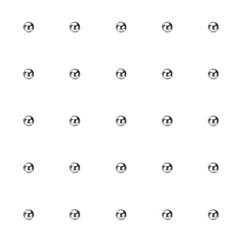 Image of sourcing map 1000pcs Precision Balls 4mm Diameter G100 Solid Stainless Steel Bearing Balls for Ball Bearing, Machinery, Automotive, and DIY (Mirror Finish)