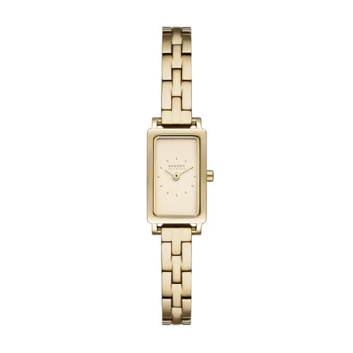 Image of SKAGEN Hagen Watch for Women, Quartz Two Hand Movement with Stainless Steel or Leather Strap
