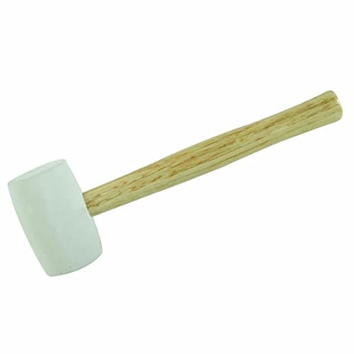 Image of Silverline White Rubber Mallet 32 oz (907g) (196552)