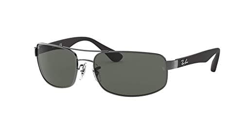 Image of Ray-Ban Unisex Rb 3445 Sunglasses, Gunmetal, 61 UK