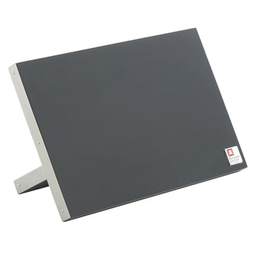Image of Richardson Sheffield R164HSRC57846 Magnetic Knife Block Unloaded Stainless Steel Black, 20.6 x 12.4 x 31 cm