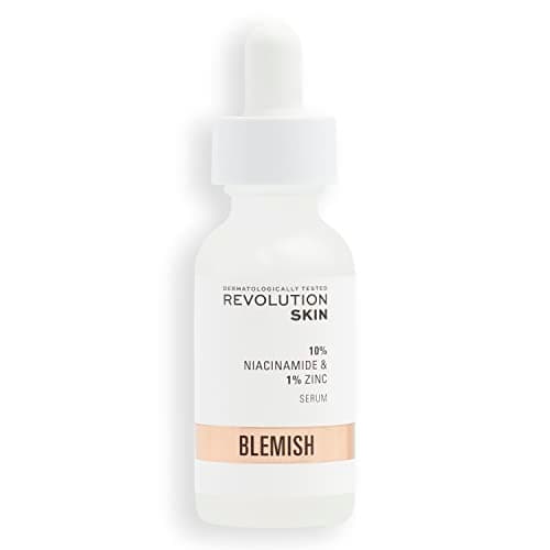 Image of Revolution Skincare London, 10% Niacinamide + 1% Zinc Serum, Tackles Blemishes, Minimises Pore Appearance, Face Serum, 30 ml