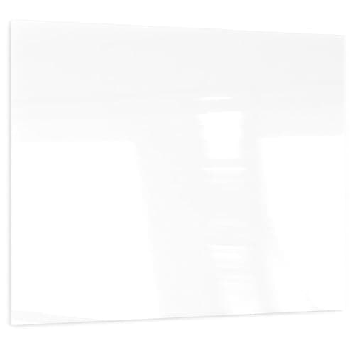 Image of ALLboards Magnetic Super White Glass Board 120x90cm, Frameless, Glass Magnetic Whiteboard, Tempered Glass Writing Board
