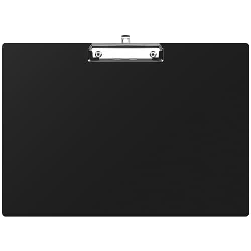 Image of Pechor A3 Clipboard Extra Large Clipboards Not Fragile Horizontal Plastic Lap Boards with Low Profile Clip for Drawing, Sketching, Art Supplies Landscape Clip Board