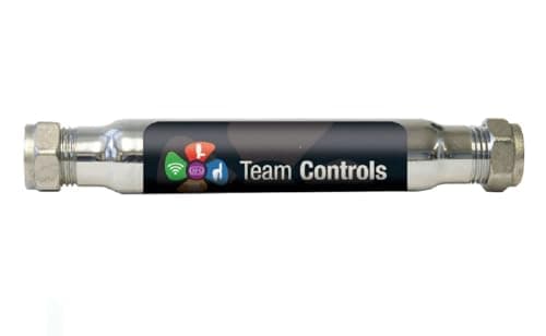 Image of Team Controls Electrolytic Inline Scale Reducer Inhibitor 15mm Compression WRAS Approved