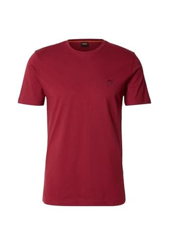 Image of BOSS Men's Tales 10242631 02 T-Shirt, Dark Red 605, XL