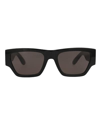 Image of Alexander McQueen AM0393S Black/Grey 55/20/145 men Sunglasses